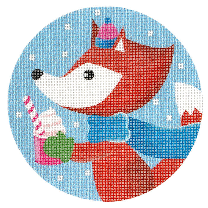 Coco the Fox Printed Canvas Pepperberry Designs  - 1
