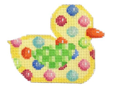 Coin Dot Duckie Painted Canvas Associated Talents 