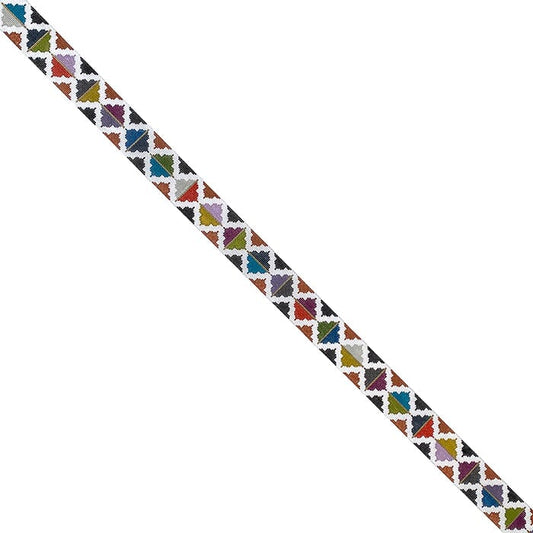 Color Collaboration Patterned Strap Painted Canvas Colors of Praise 