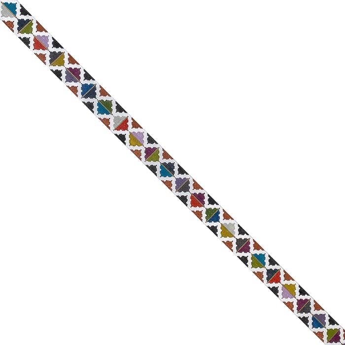 Color Collaboration Patterned Strap Painted Canvas Colors of Praise  - 1