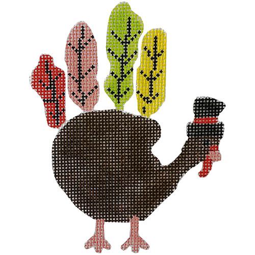 Colorful Hand Turkey Painted Canvas Walkers Wholesale 
