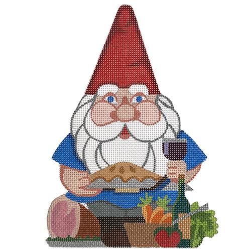 Cookie Gnome Painted Canvas Raymond Crawford Designs 