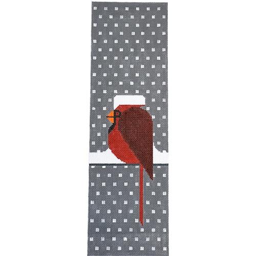 Cool Cardinal Painted Canvas Charley Harper 
