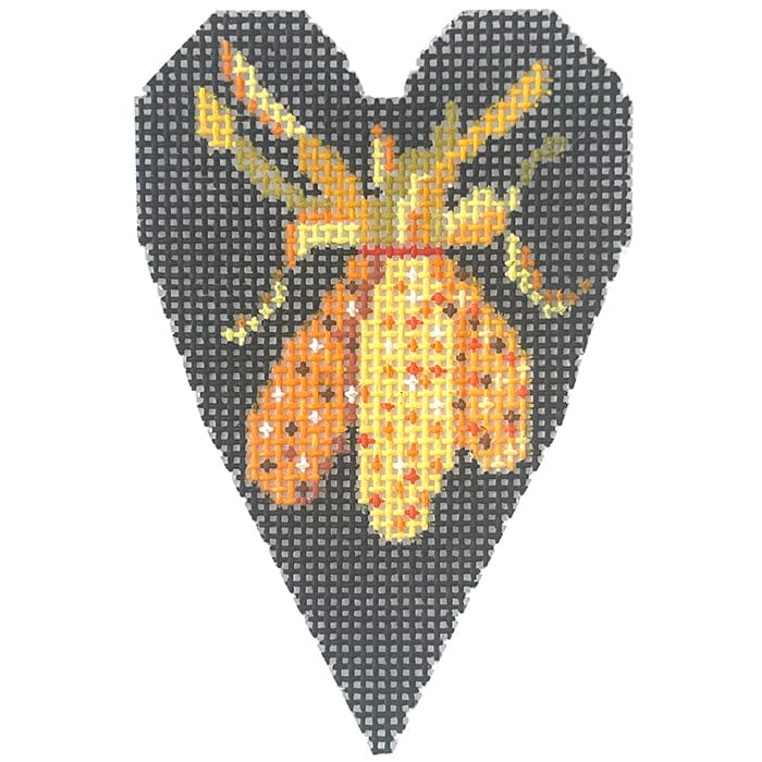 Corn Heart Painted Canvas NeedleDeeva  - 1