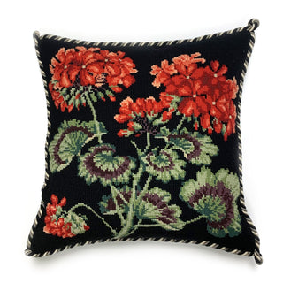 Cottage Garden Geranium Needlepoint Kit Kits Elizabeth Bradley Design 
