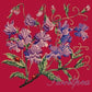 Cottage Garden Sweetpea Needlepoint Kit Kits Elizabeth Bradley Design Bright Red 