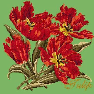 Cottage Garden Tulip Needlepoint Kit Kits Elizabeth Bradley Design 
