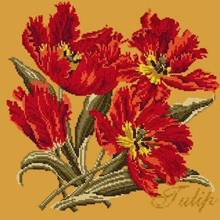 Cottage Garden Tulip Needlepoint Kit Kits Elizabeth Bradley Design 
