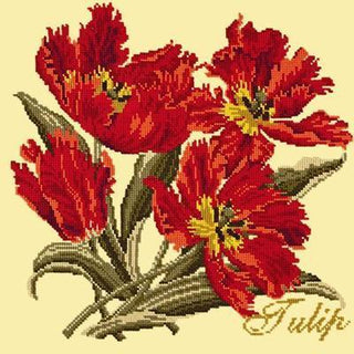 Cottage Garden Tulip Needlepoint Kit Kits Elizabeth Bradley Design 
