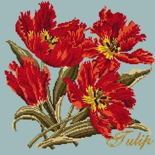 Cottage Garden Tulip Needlepoint Kit Kits Elizabeth Bradley Design 
