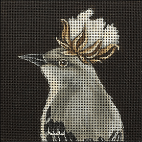 Cotton Ball Painted Canvas Vicky Sawyer 
