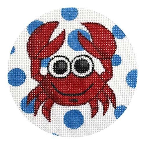 Crab Painted Canvas A Poore Girl Paints 
