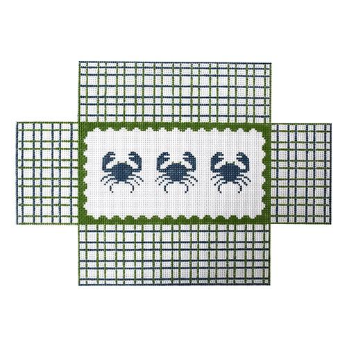 Crabs Brick Cover Painted Canvas J. Child Designs 
