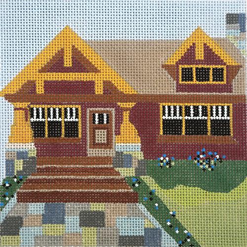 Craftsman Painted Canvas Melissa Prince Designs  - 1