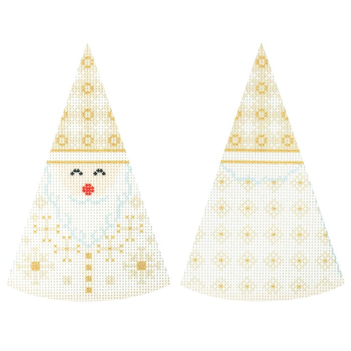 Cream Santa Cone Printed Canvas Kirk & Bradley 