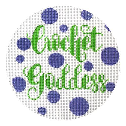 Crochet Goddess Painted Canvas A Poore Girl Paints 