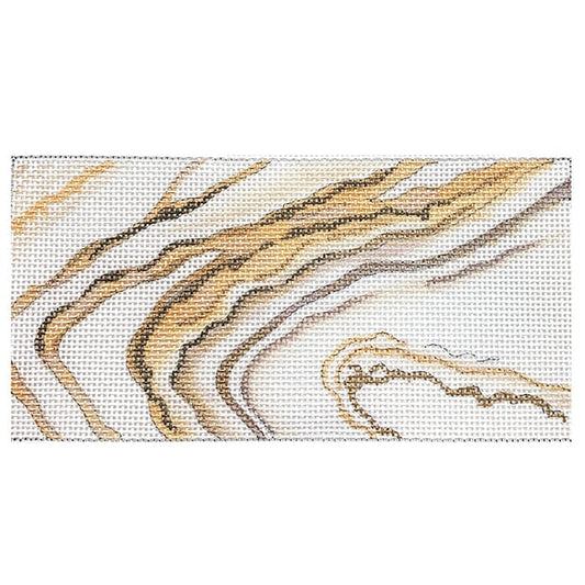 Cut Stone Clutch Insert Painted Canvas Colors of Praise 