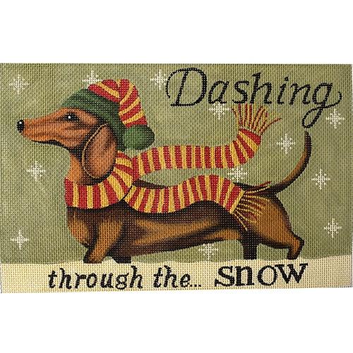 Dachshund Winter - 1