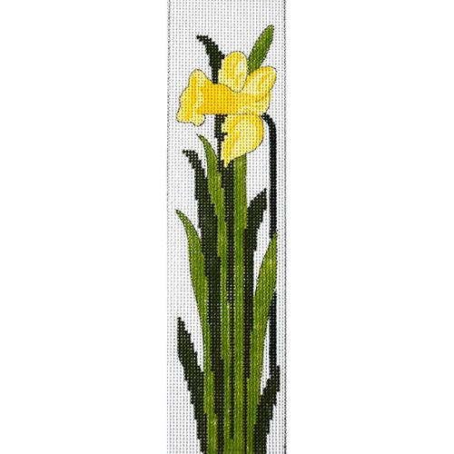 Daffodil Bookmark Painted Canvas J. Child Designs 
