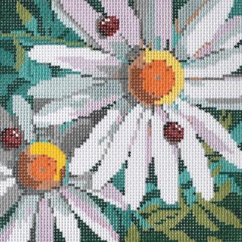 Daisies Painted Canvas CBK Needlepoint Collections 