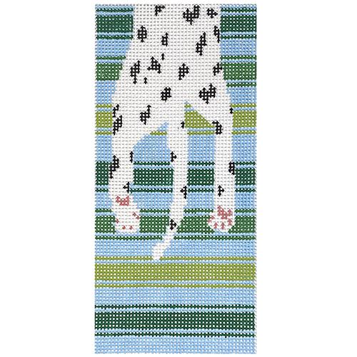 Dalmatian Eyeglasses Case Painted Canvas Anne Fisher Needlepoint LLC 
