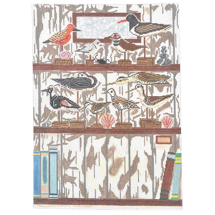 Decoys Display Painted Canvas Cooper Oaks Design 
