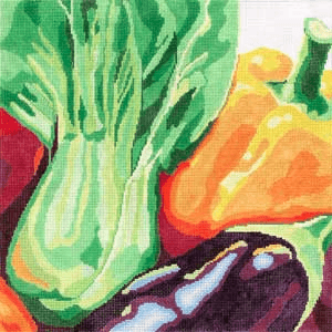 Delicious Vegetables Painted Canvas Jean Smith 
