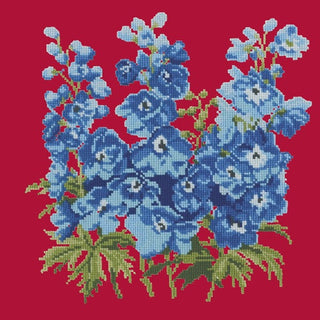 Delphinium Kits Elizabeth Bradley Design Bright Red 
