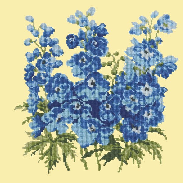 Delphinium Kits Elizabeth Bradley Design Butter Yellow 
