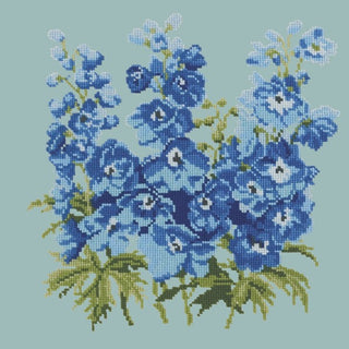 Delphinium Kits Elizabeth Bradley Design Pale Blue 
