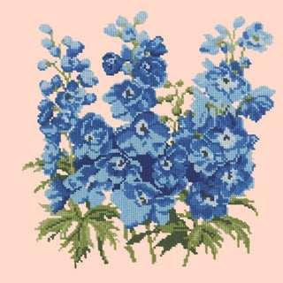 Delphinium Kits Elizabeth Bradley Design Salmon Pink 
