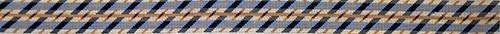 Diagonal Stripe Belt Painted Canvas CBK Needlepoint Collections 