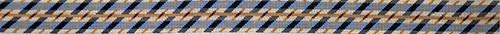 Diagonal Stripe Belt Painted Canvas CBK Needlepoint Collections  - 1