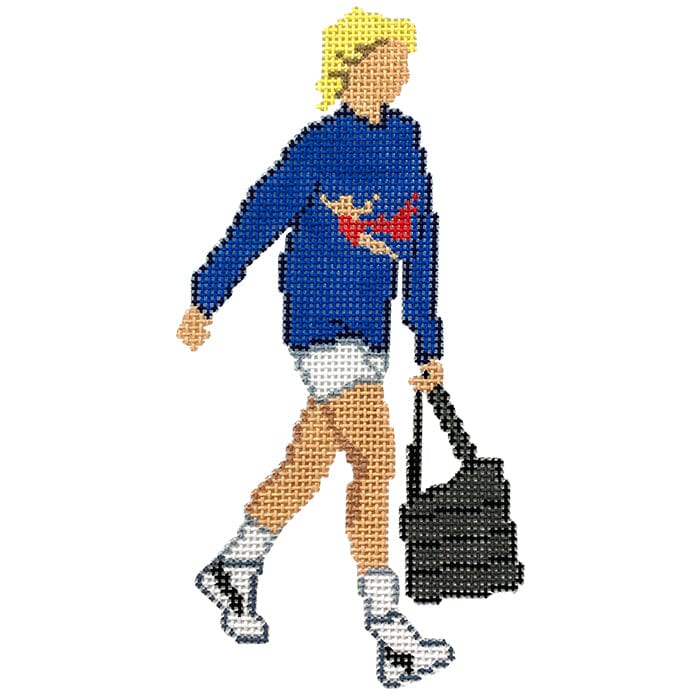 Diana in Post Gym Chic Painted Canvas All About Stitching/The Collection Design  - 1