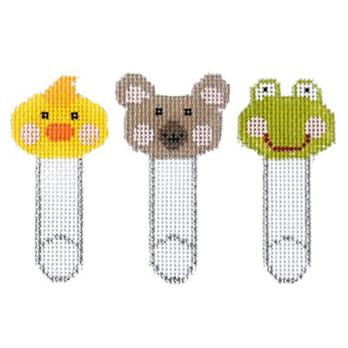 Diaper Pin Cuties Painted Canvas The Princess & Me 
