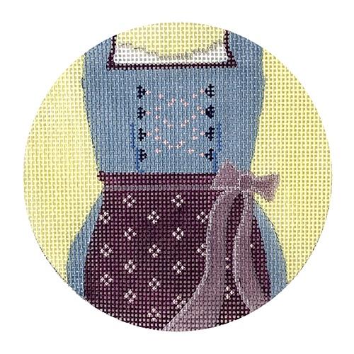 Dirndl Painted Canvas Blue Ridge Stitchery 