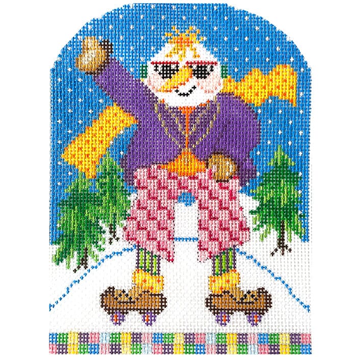 Disco Dude Painted Canvas NeedleDeeva  - 1