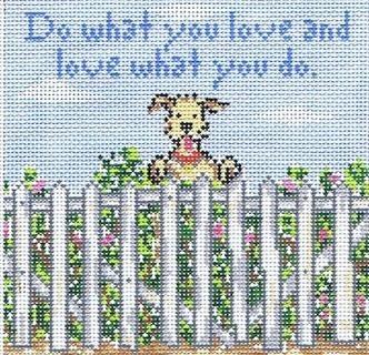 Do What You Love Painted Canvas Susan Wallace Barnes 