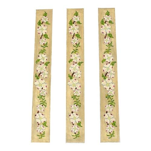 Dogwood Luggage Straps Painted Canvas J. Child Designs 