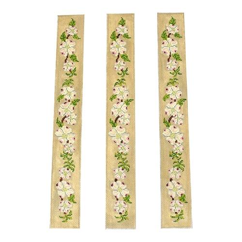Dogwood Luggage Straps Painted Canvas J. Child Designs  - 1