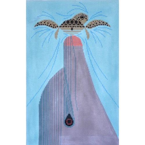 Dolfun Painted Canvas Charley Harper  - 1
