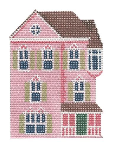 Doll House Painted Canvas Labors of Love Needlepoint 
