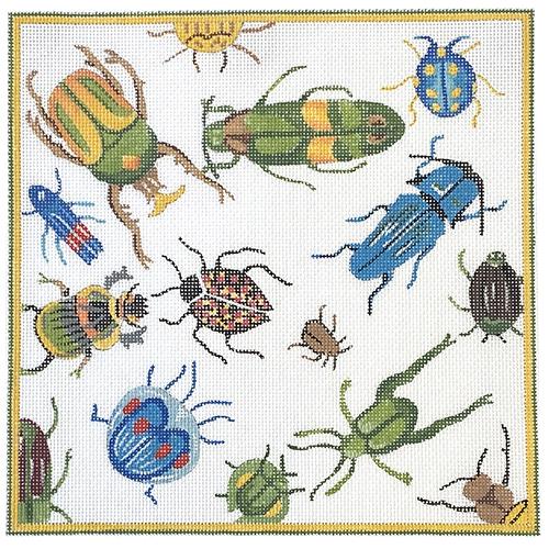 Don't Bug Me Painted Canvas Waterweave  - 1