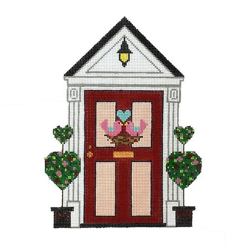 Door   February Painted Canvas The Meredith Collection  - 1