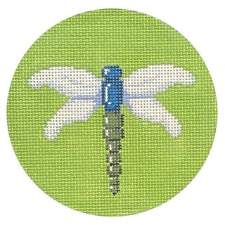 Dragonfly Round (AT) Painted Canvas Associated Talents 
