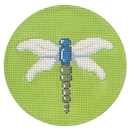 Dragonfly Round (AT) Painted Canvas Associated Talents 