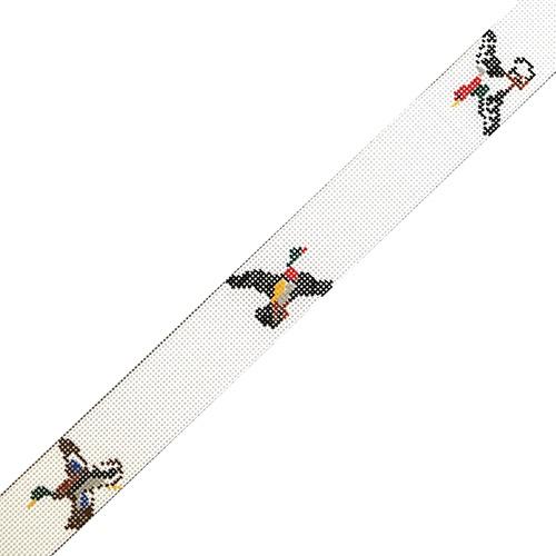 Ducks in Flight Belt Painted Canvas The Meredith Collection 
