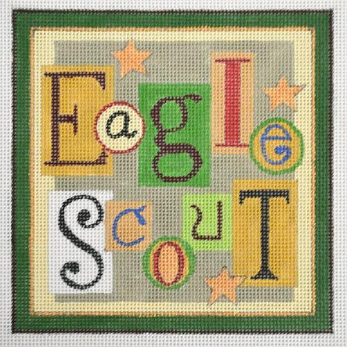 Eagle Scout Painted Canvas Raymond Crawford Designs 