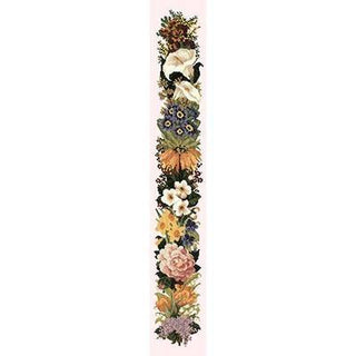 Easter Bell Pull Needlepoint Kit Kits Elizabeth Bradley Design Cream 
