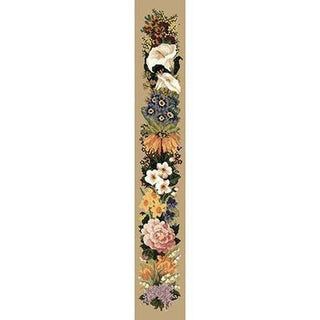 Easter Bell Pull Needlepoint Kit Kits Elizabeth Bradley Design Sand 
